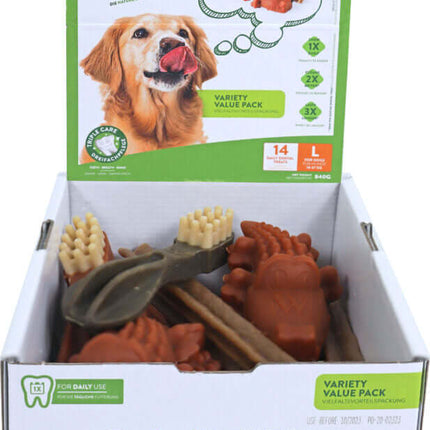 AnimalstoreXL Whimzees Variety Valuebox Large 14 stuks