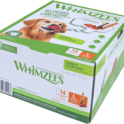 AnimalstoreXL Whimzees Variety Valuebox Large 14 stuks
