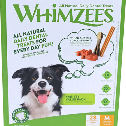 AnimalstoreXL Whimzees Variety Valuebox Medium 28 stuks