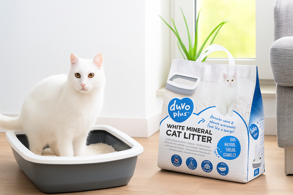 White Mineral Kattenbakvulling 10L