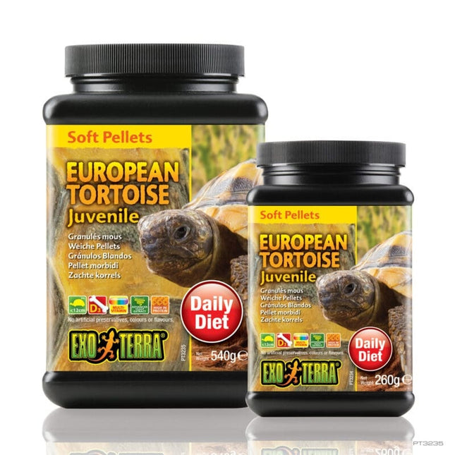 AnimalstoreXL Zachte Pellets Jonge Europese Landschildpad 260g