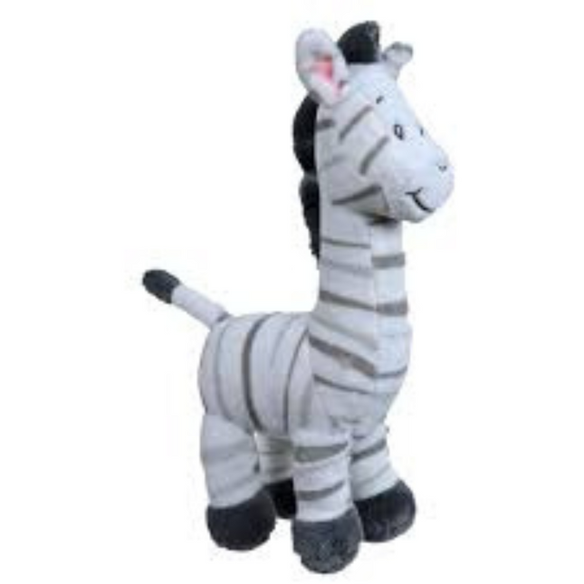 Zebra Plush Standing With Sound 20cm