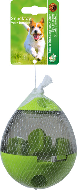 AnimalstoreXL Snacktoy Wobbler Ei-Vorm 11cm Verstb. Gr