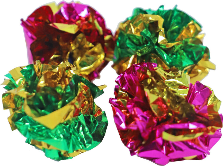 AnimalstoreXL Crinkelbal 4 stuks