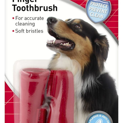 AnimalstoreXL Vingertandenborstel 2st