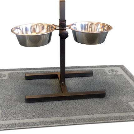 AnimalstoreXL Uitloopmat Kattenbak 90x60 cm Grijs