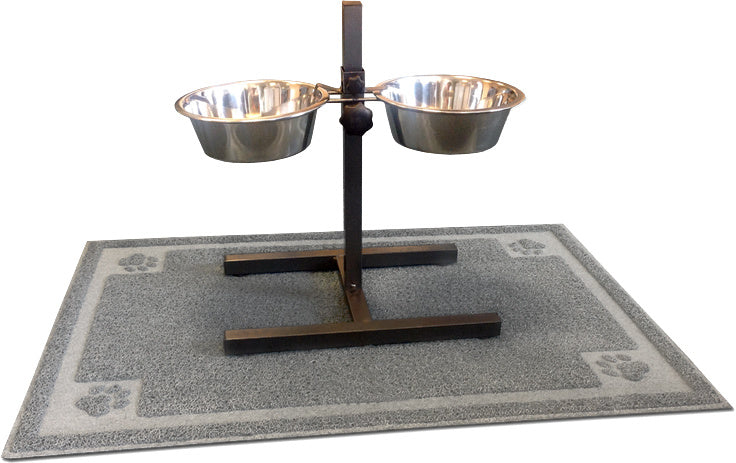 AnimalstoreXL Uitloopmat Kattenbak 90x60 cm Grijs