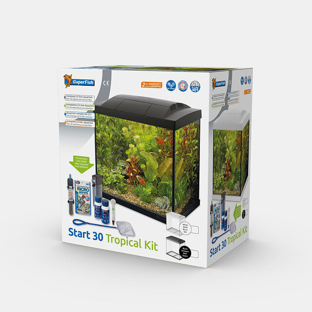 AnimalstoreXL Start 30 Tropical Kit Zwart Compleet