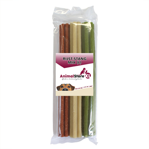AnimalstoreXL Rijst-stang L mix 23cm 3 stuks