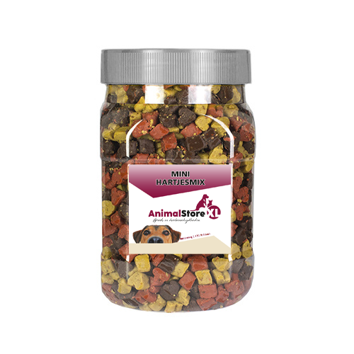 AnimalstoreXL Mini hartjesmix 550g
