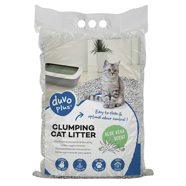 AnimalstoreXL Klontvormende kattenbakvulling aloë vera 12kg