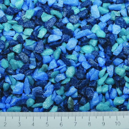 AnimalstoreXL aquarium grind mix blauw 1 kg