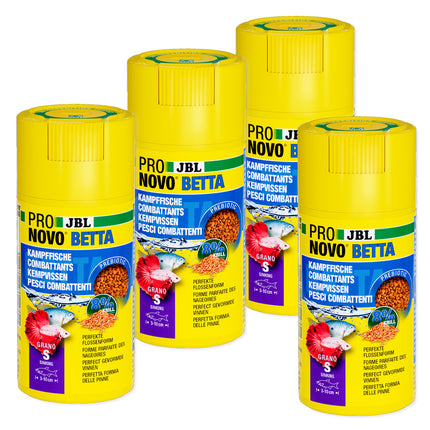 AnimalstoreXL Pronovo Betta Grano S 100ml Click x4