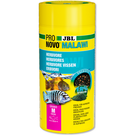 AnimalstoreXL Pronovo Malawi Grano M 1000ml