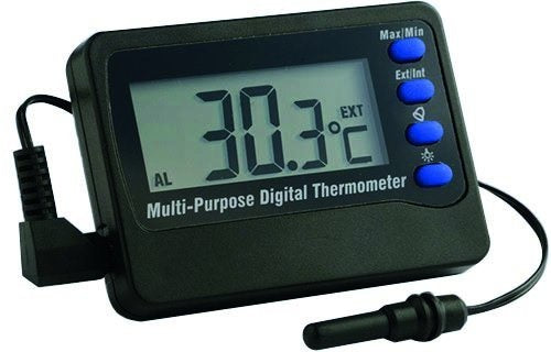 AnimalstoreXL Digitale thermometer met alarm 0 tot 50 °C