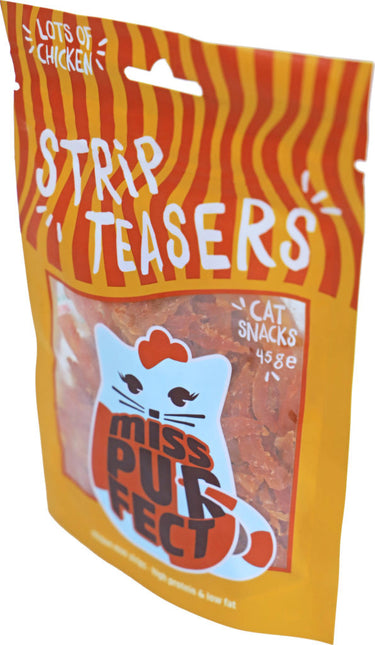 AnimalstoreXL Catsnacks Strip Teasers 45g x3 Voordeelbundel