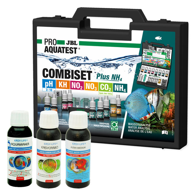 AnimalstoreXL ProAquaTest Combi Set Plus NH4 + Waterbehandeling