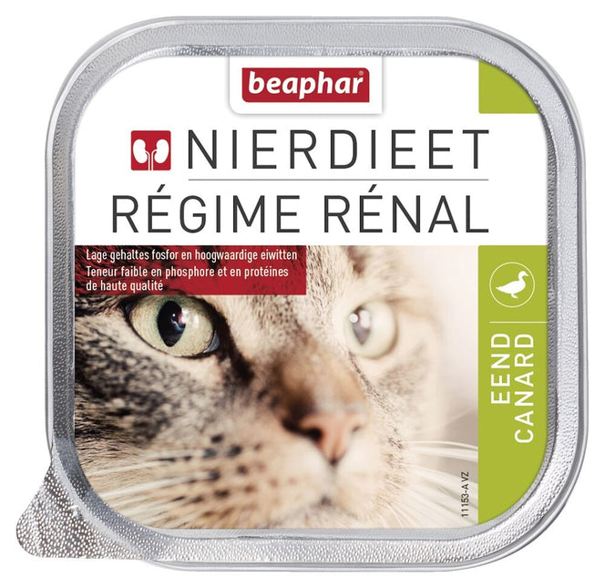 AnimalstoreXL Nierdieet Kat - Eend 100g