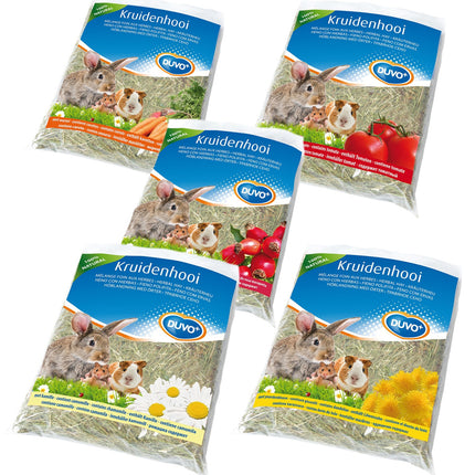 AnimalstoreXL Knaagdier Kruidenhooimix Voordeelbundel