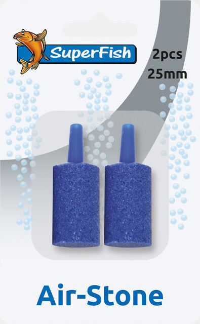 AnimalstoreXL Luchtsteen Cilinder Blister 2 Stuks