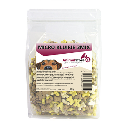 AnimalstoreXL Micro-kluifje vanille 1kg