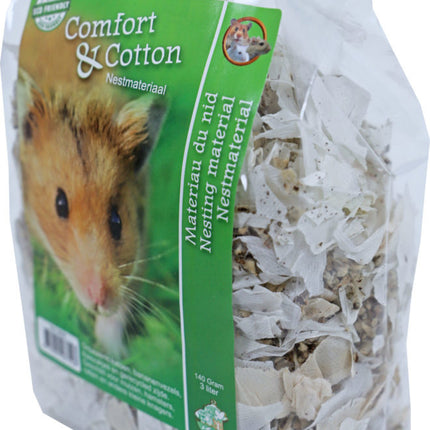 AnimalstoreXL Nestmateriaal Eco Comfort&Cotton 140g