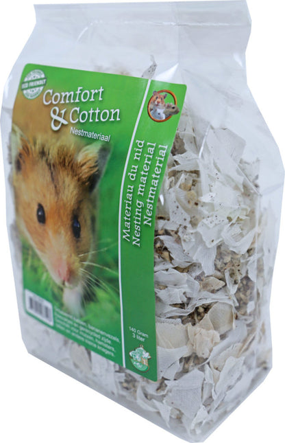AnimalstoreXL Nestmateriaal Eco Comfort&Cotton 140g