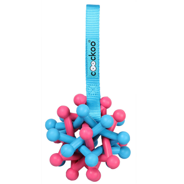 AnimalstoreXL Kauwspeeltje Zane 20cm Blauw/Roze