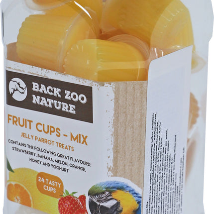 AnimalstoreXL Fruitcup Mix Pot 24 stuks