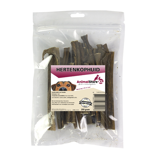 AnimalstoreXL Hertenkophuid 200g
