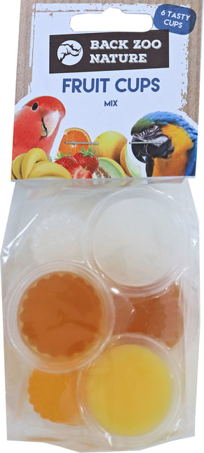 AnimalstoreXL Fruitcup Mix 6 stuks