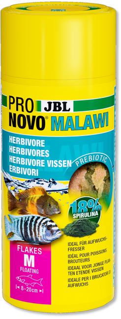 AnimalstoreXL Pronovo Malawi Flakes M 250ml