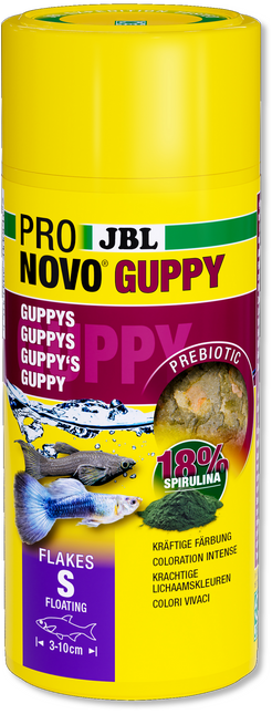 AnimalstoreXL Pronovo Guppy Flakes S 250ml