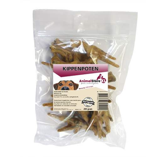 AnimalstoreXL Kippenpootjes 200g