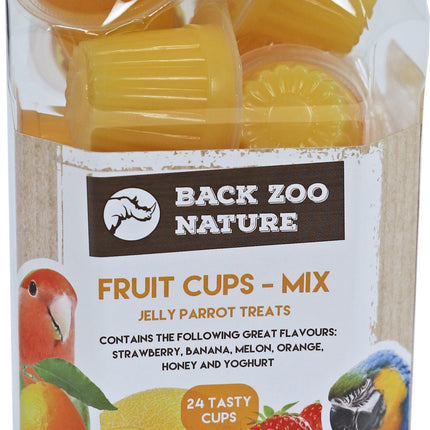 AnimalstoreXL Fruitcup Mix Pot 24 stuks