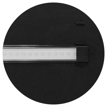 AnimalstoreXL Aquarium aqua 60 LED CF80 zwart