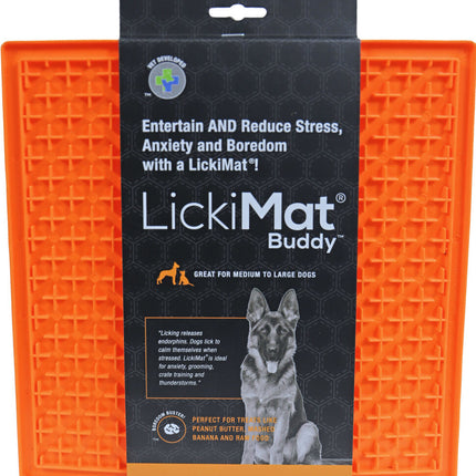 AnimalstoreXL Likmat Buddy Hond Oranje 28cm