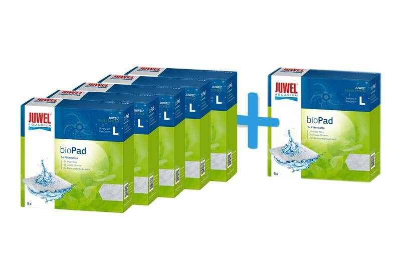 AnimalstoreXL Poly pad BioPad 6.0 L watten 5+1 gratis