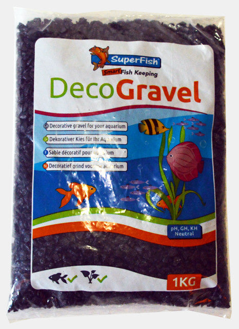 AnimalstoreXL aquarium grind zwart 1 kg