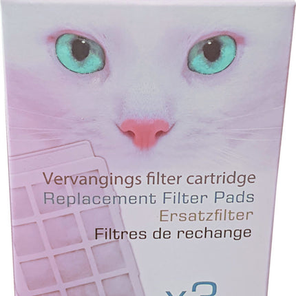 AnimalstoreXL Filtercartridge voor Waterfontein H2O 3 stuks