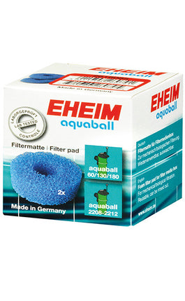 AnimalstoreXL Filtermat Blauw voor Aquaball 60-180 - 2 Stuks