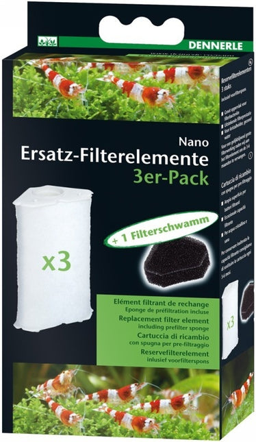 AnimalstoreXL Nano Clean Vervangingsfilter 3 stuks