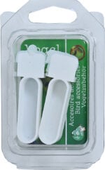 AnimalstoreXL Snoepbakje groot wit plastic 2 stuks