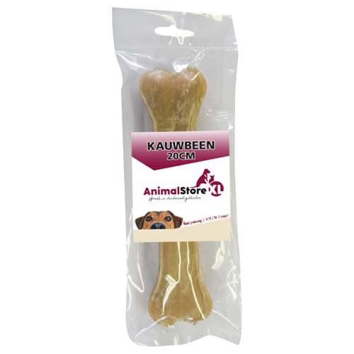 AnimalstoreXL Kauwbeen 20cm 1 stuk