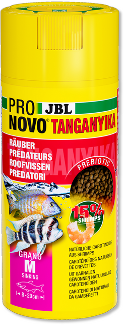 AnimalstoreXL Pronovo Tanganyika Grano M 250ml Click
