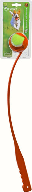 AnimalstoreXL Werpstok met Tennisbal Large 63cm