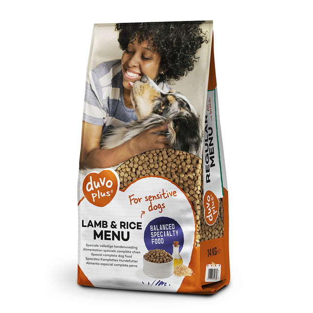 AnimalstoreXL Hond Lam & Rijst Menu 14kg Voordeelbundel
