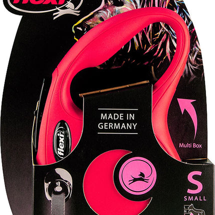 AnimalstoreXL Flexi - Rollijn Classic Koord Rood 5m - Hondenriem