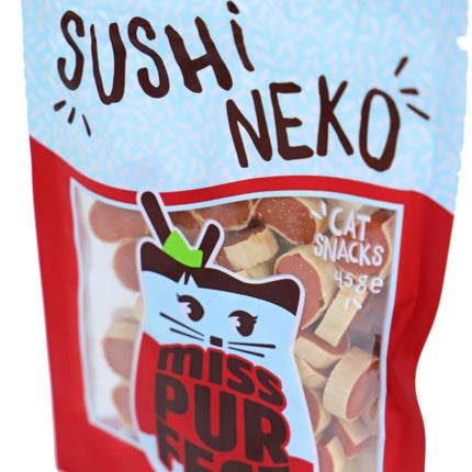 AnimalstoreXL Catsnacks Sushi Neko 45g 3x Voordeelbundel