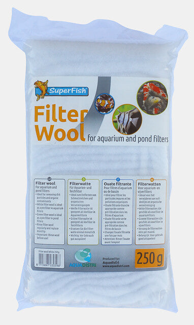 AnimalstoreXL Witte filterwatten 250g